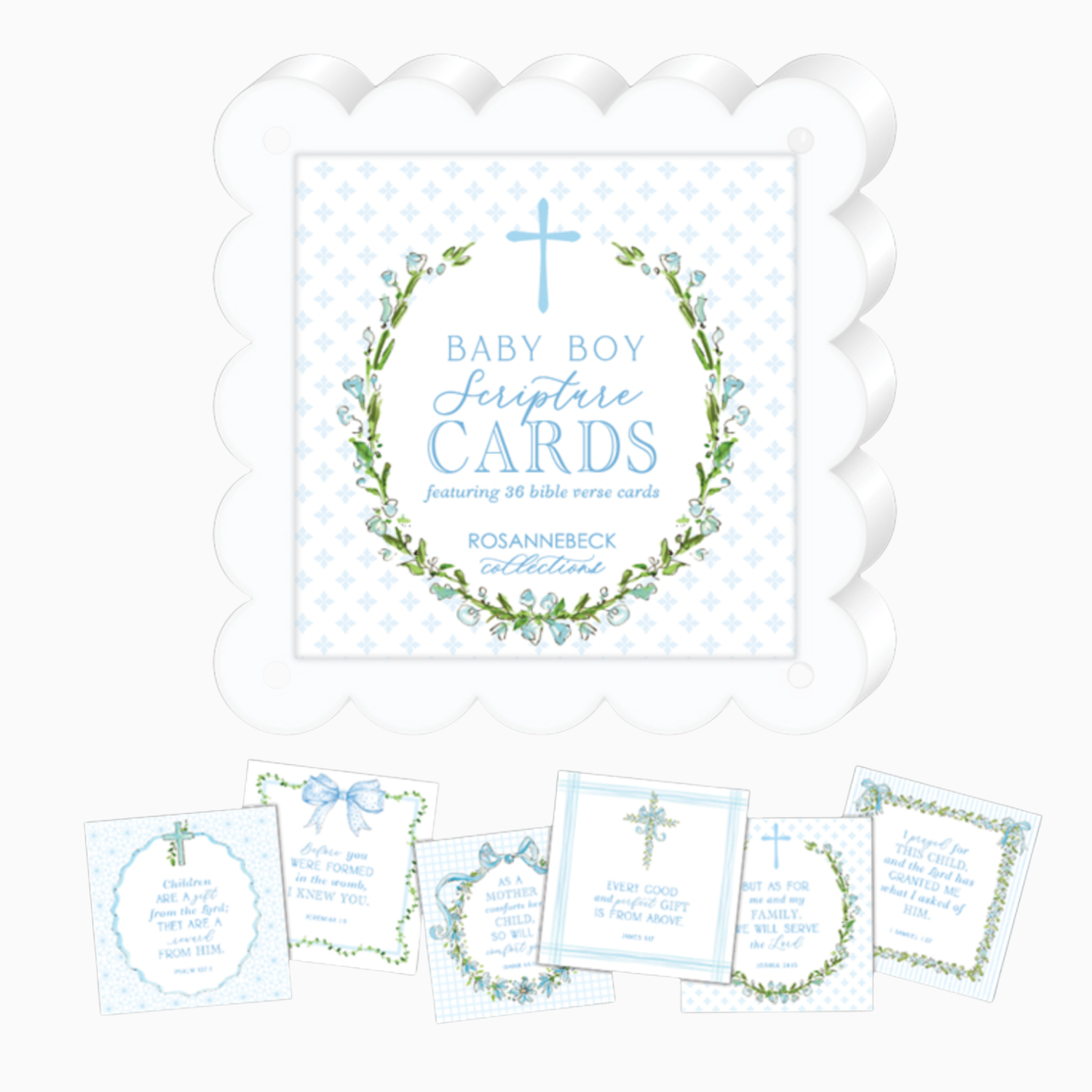 Blue Baby Scripture Cards