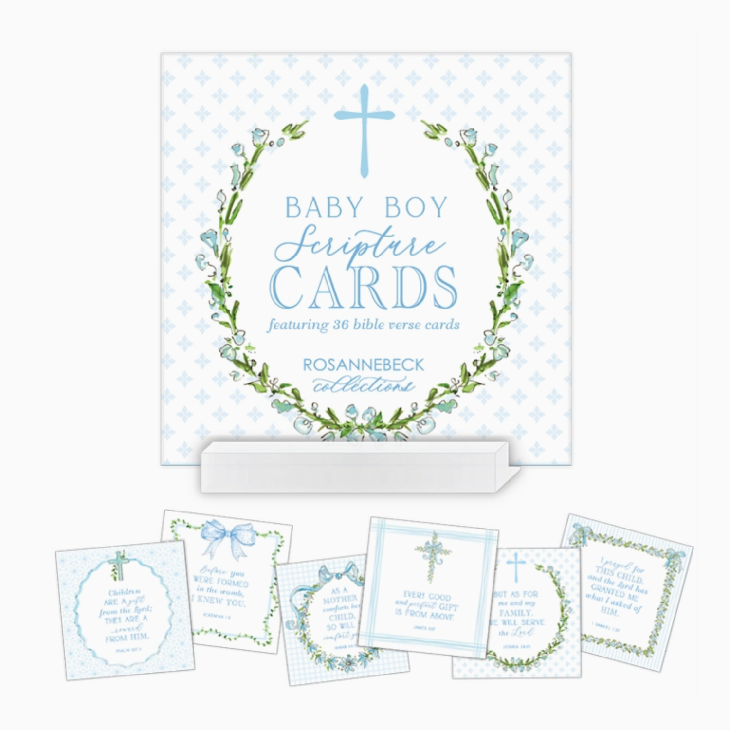 Blue Baby Scripture Cards