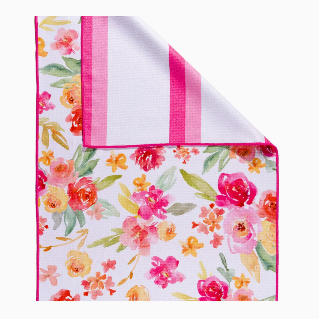 Painted Petals Dish Towel