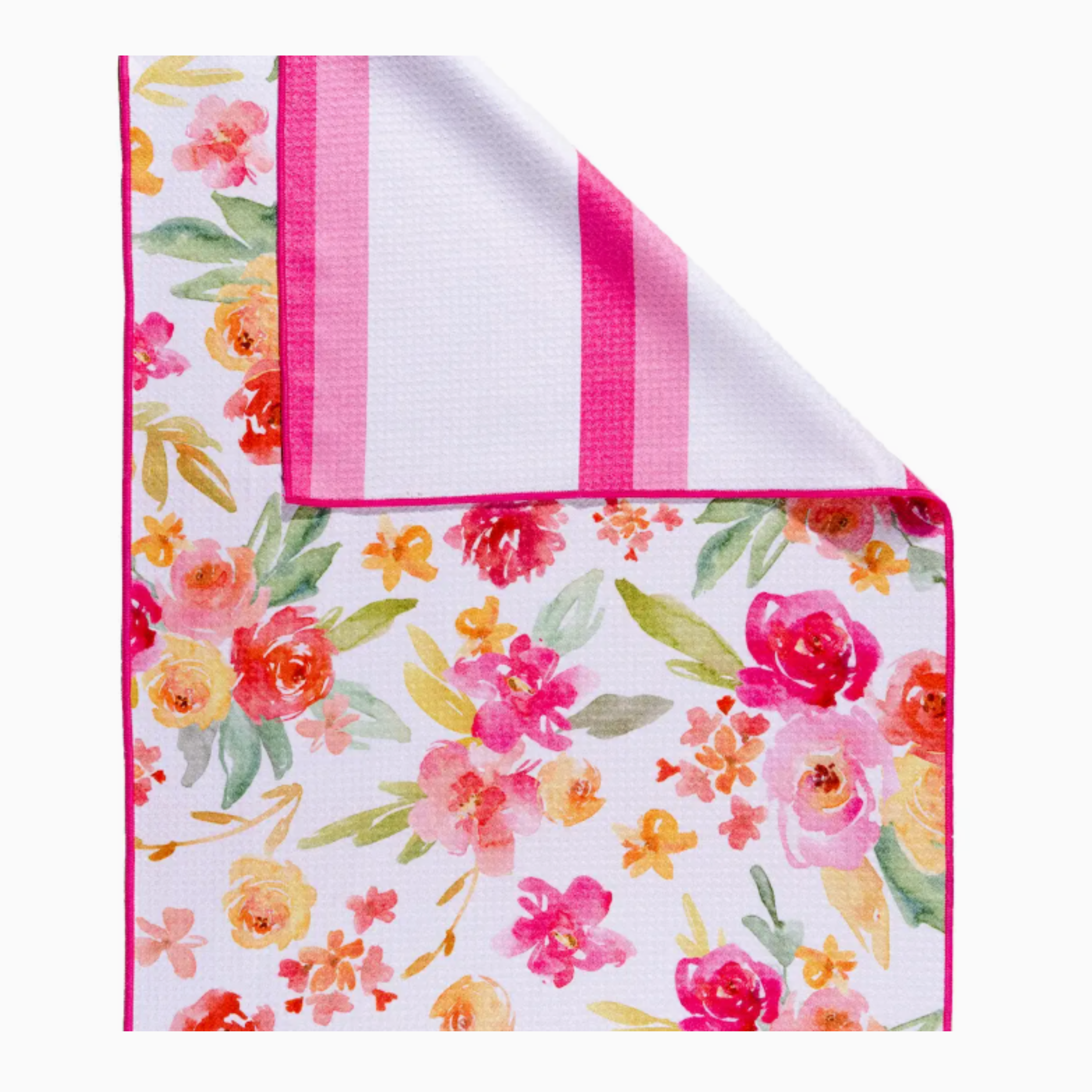 Painted Petals Dish Towel