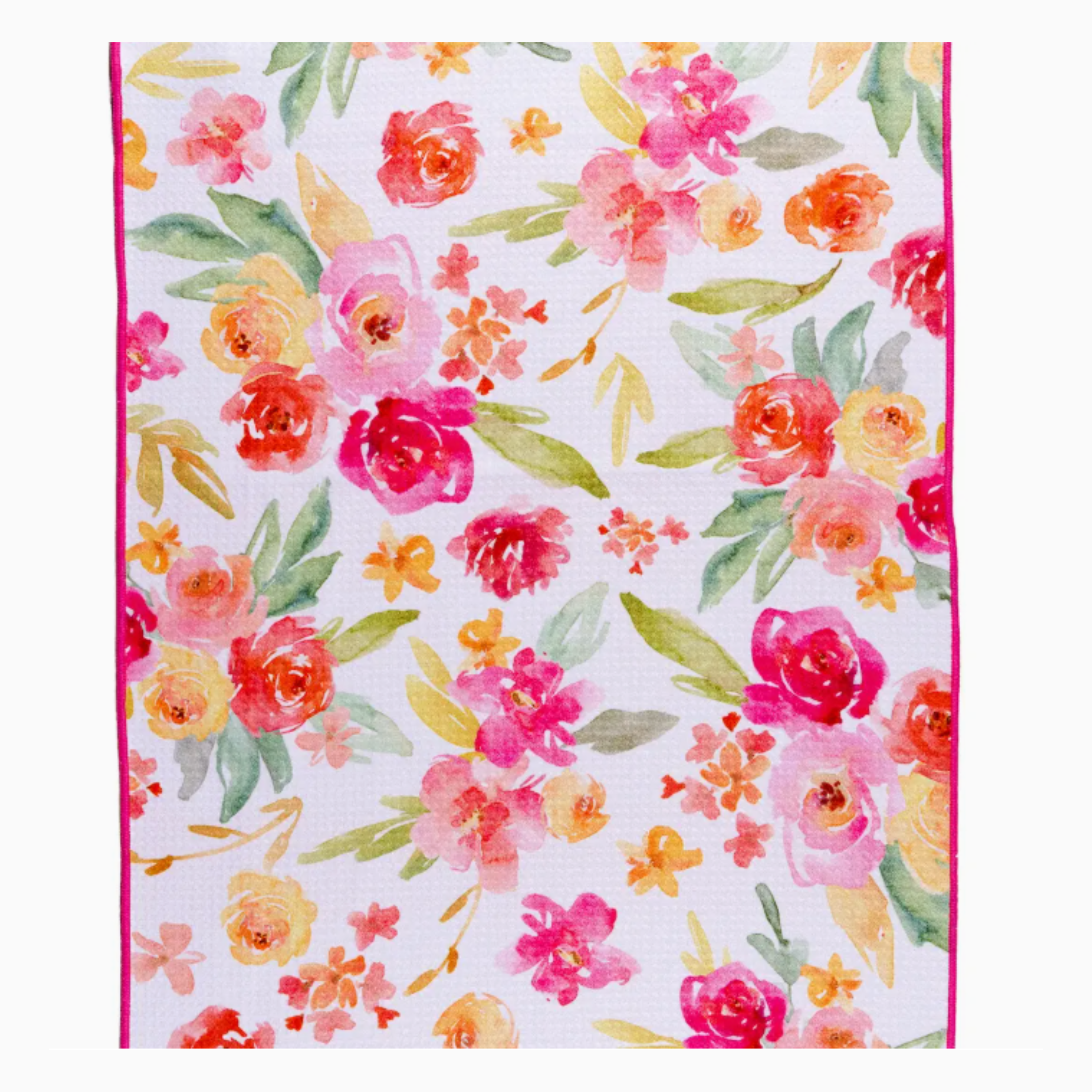 Painted Petals Dish Towel