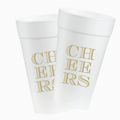 CHEERS Styrofoam Cups