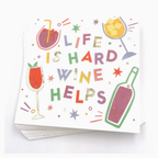Wine Helps Cocktail Napkins