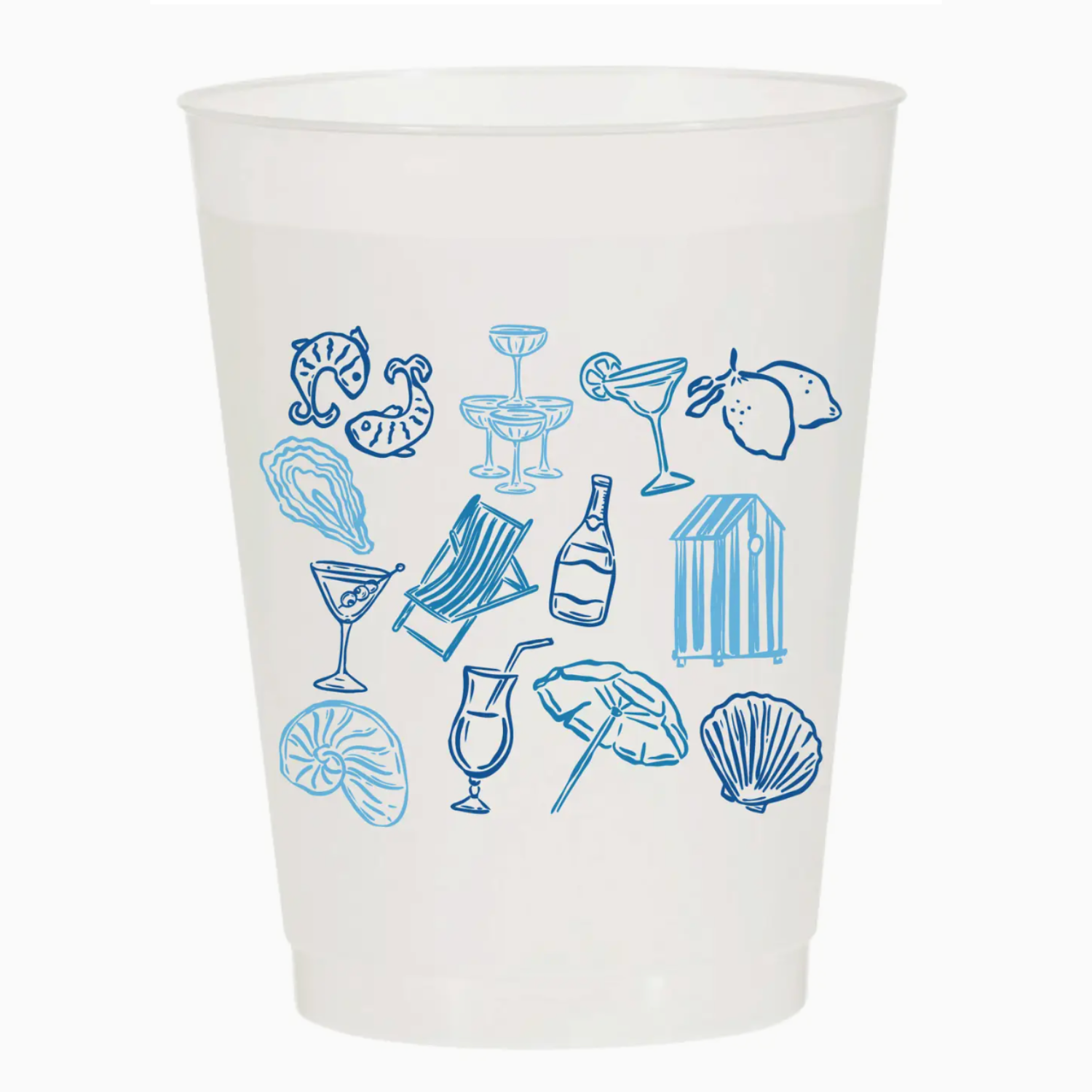 Mediterranean Summer Frost Flex Cups