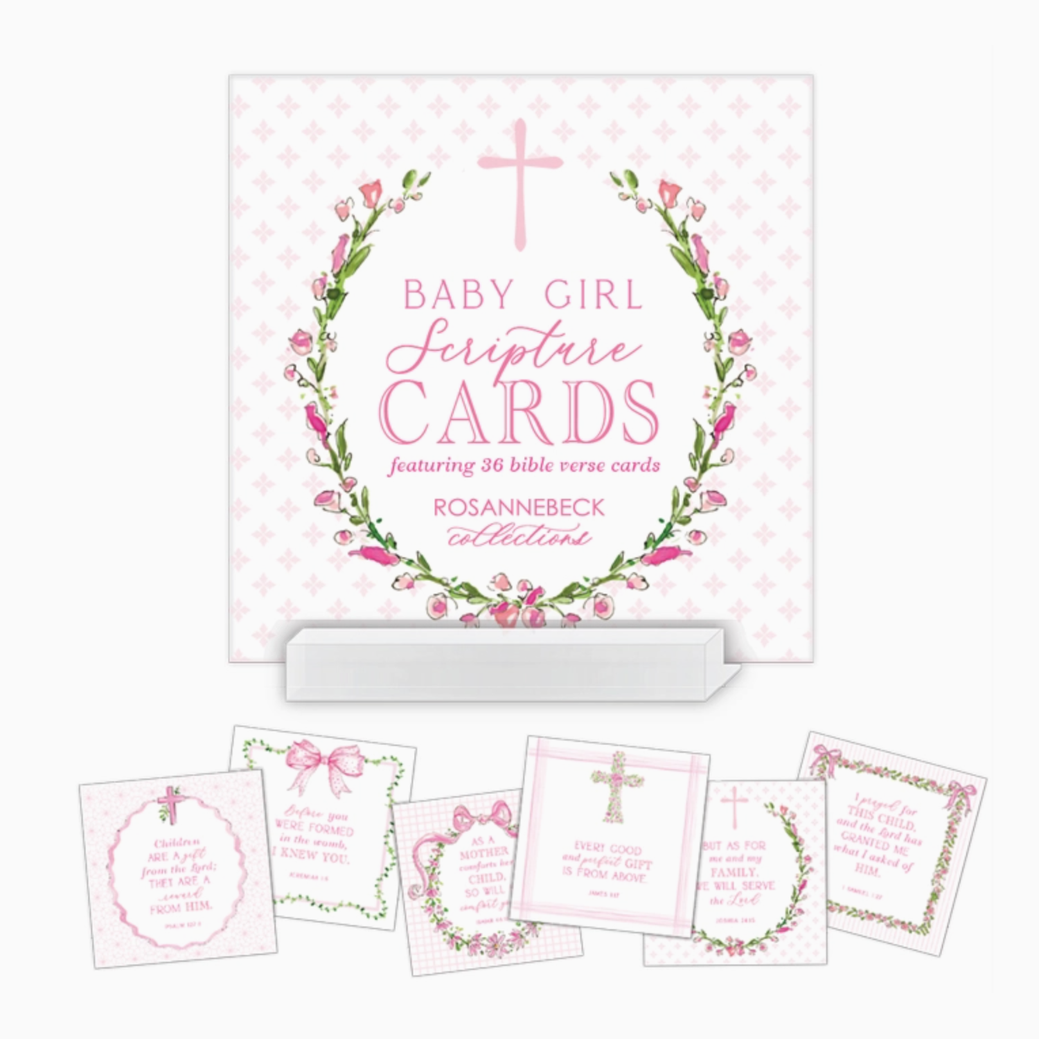 Pink Baby Scripture Cards
