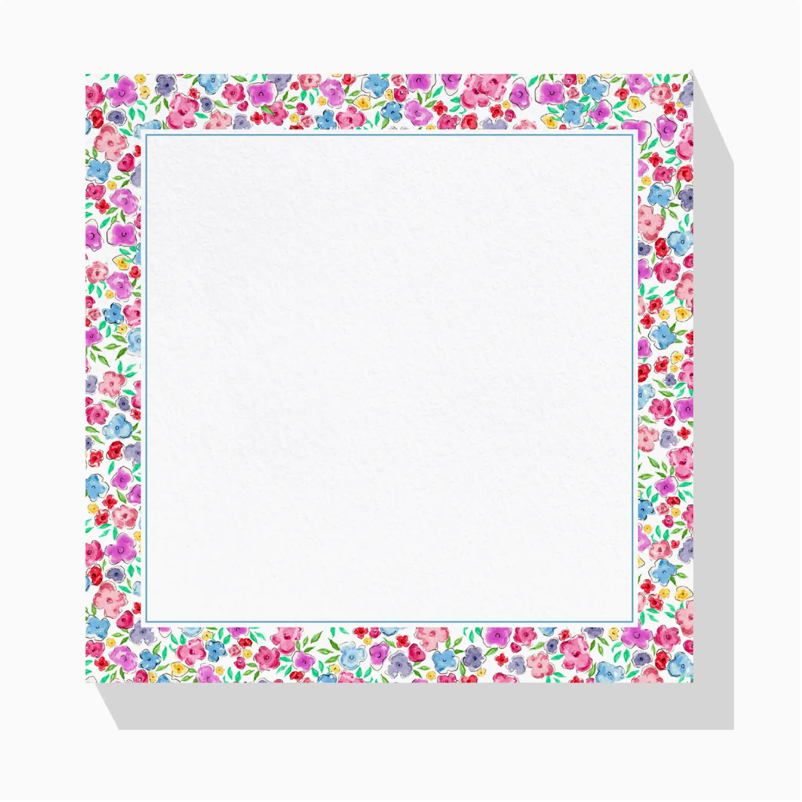 Painted Posies Slab Notepad