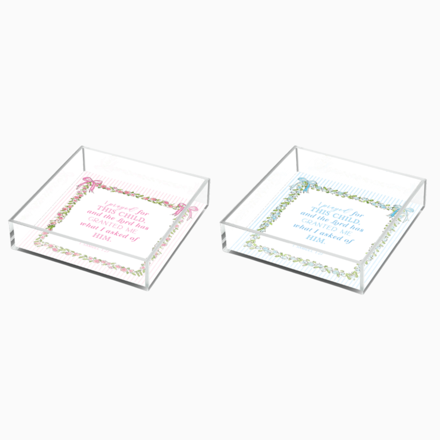 Scripture Acrylic Tray